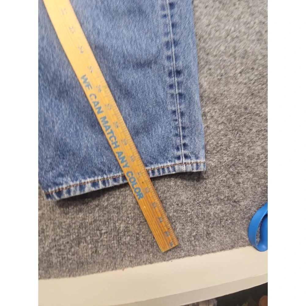Levis 550 Jeans Men 42x32 (40x31) Straight Leg Medium Wash